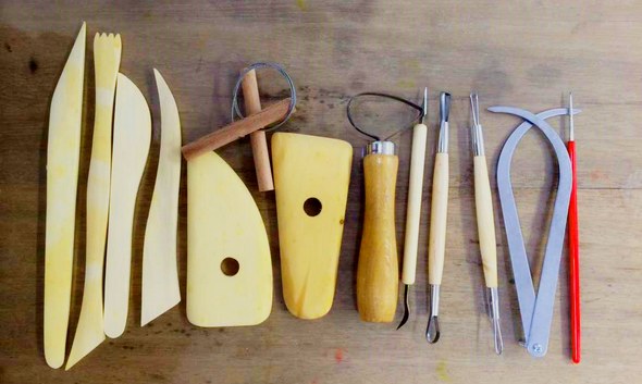 Инструменты гончарной мастерской